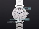 Swiss Pasha De Cartier Replica Watch Silver Diamond Dial Ladies Size_th.jpg
